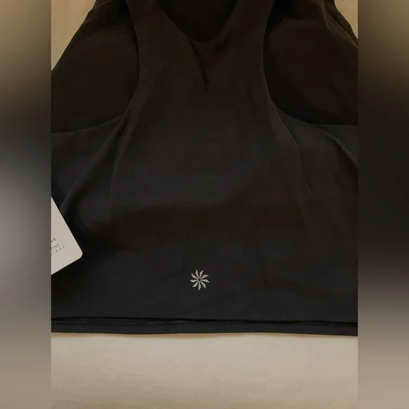 NWT ATHLETA Conscious Crop Top A-C in Black Size M - Picture 6 of 10